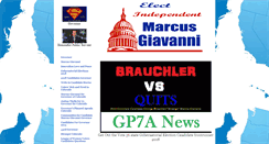 Desktop Screenshot of marcusgiavanniforgovernor.com